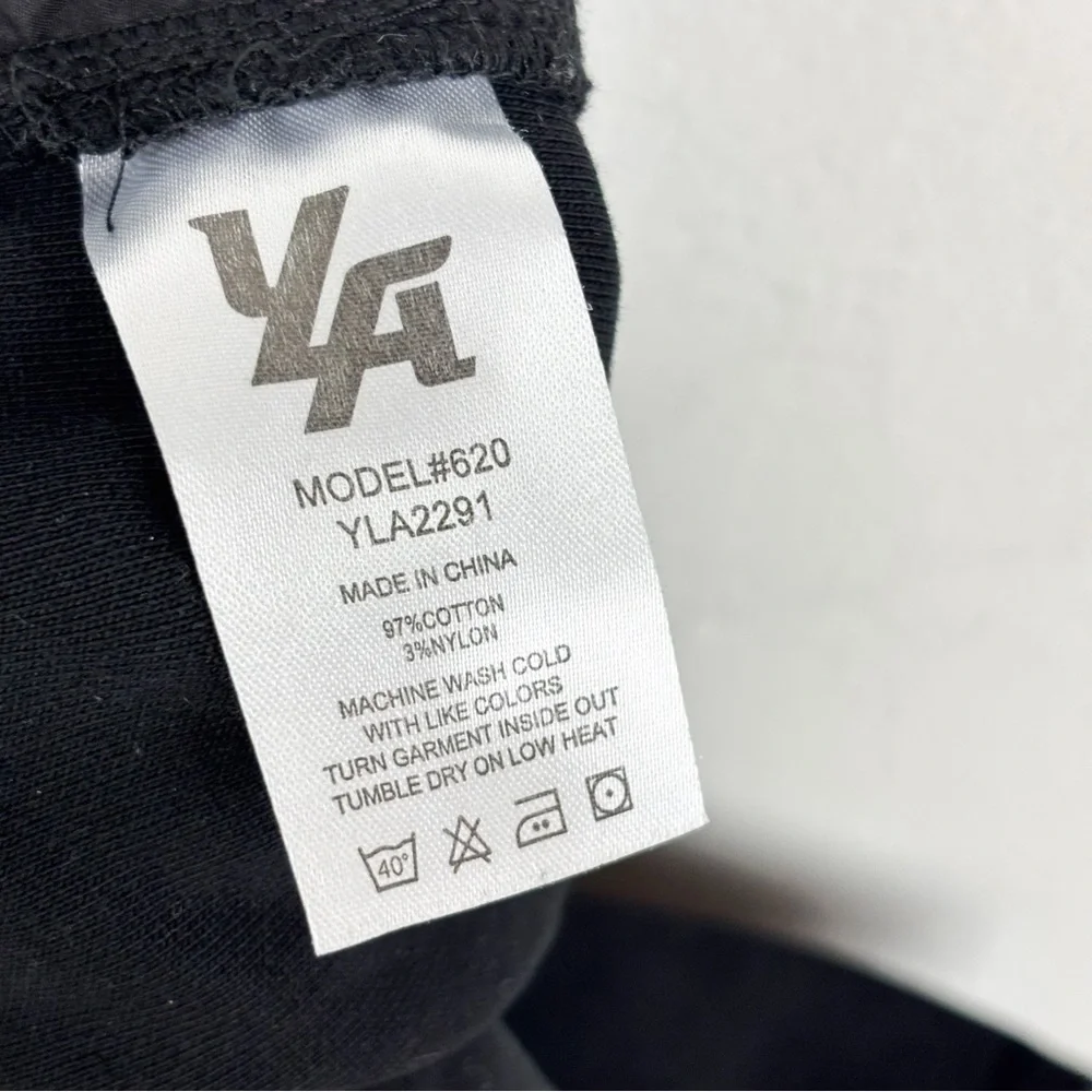 YoungLA Men’s Black Cafe Trousers Sz 32